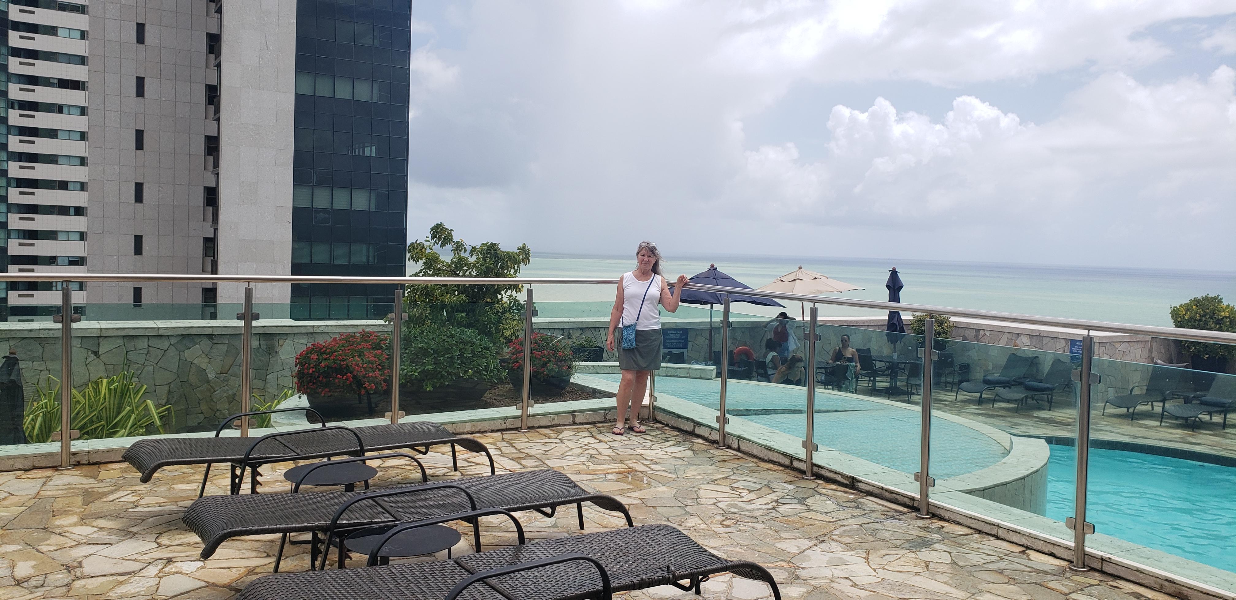 Vista do telhado (rooftop view)