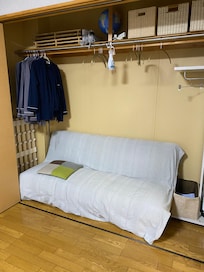 寝室のクローゼット