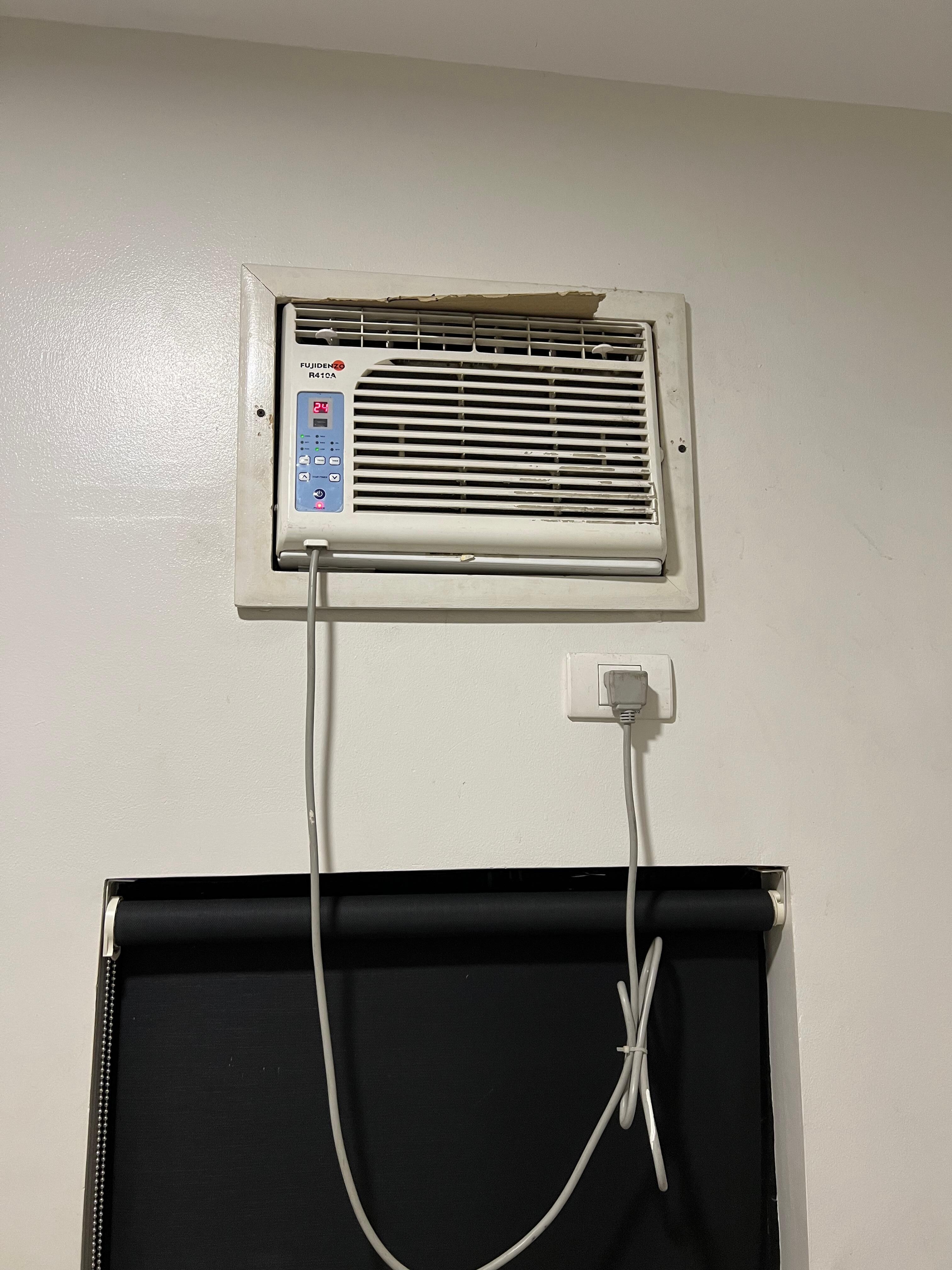 Ancient and noisy AC