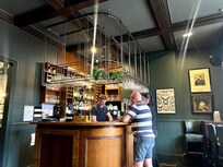 At the bar