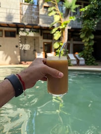 Café frío.