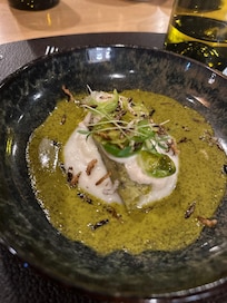 Vegetarret på hotellets restaurant
