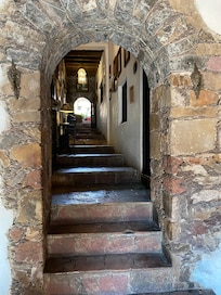 Esta es la entrada hacia las habitaciones