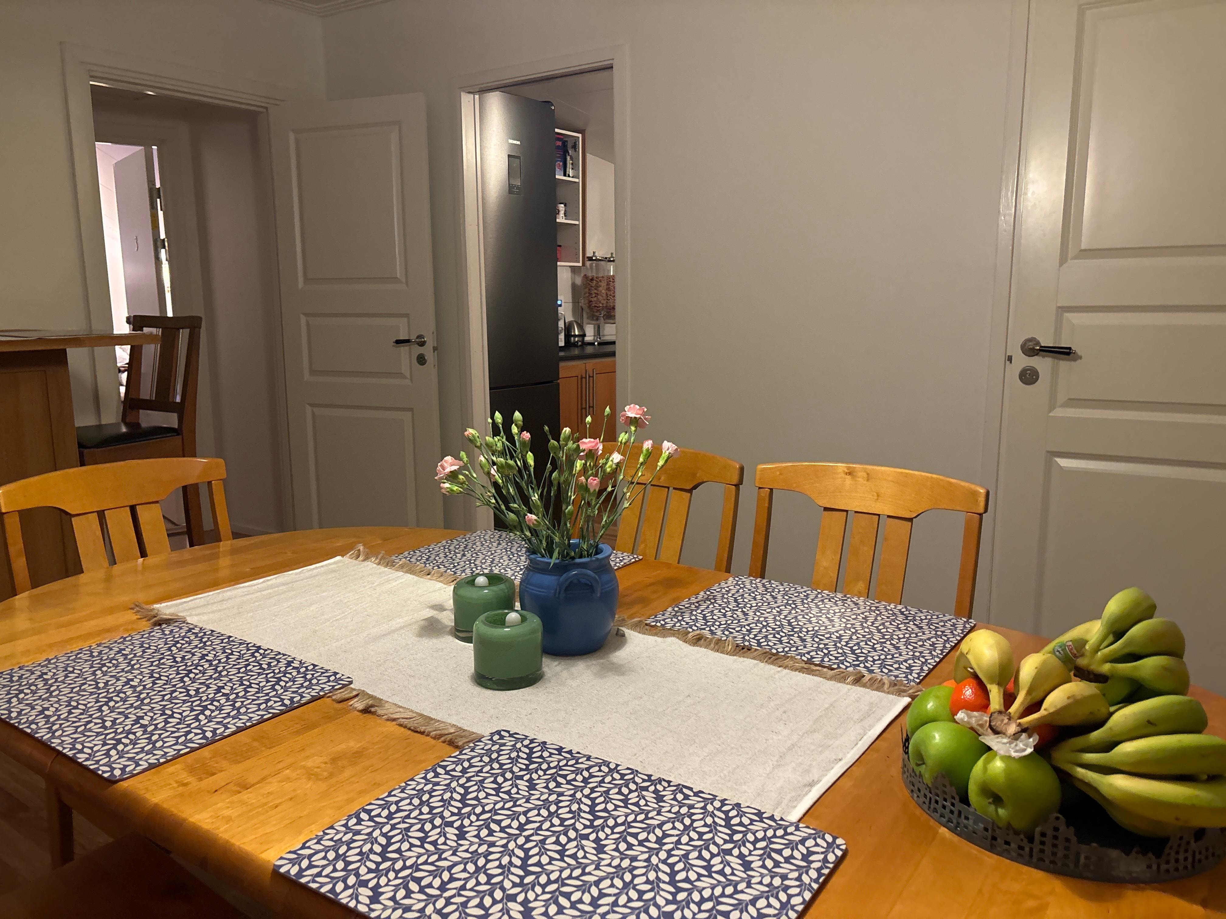 Gemensam frukost bord