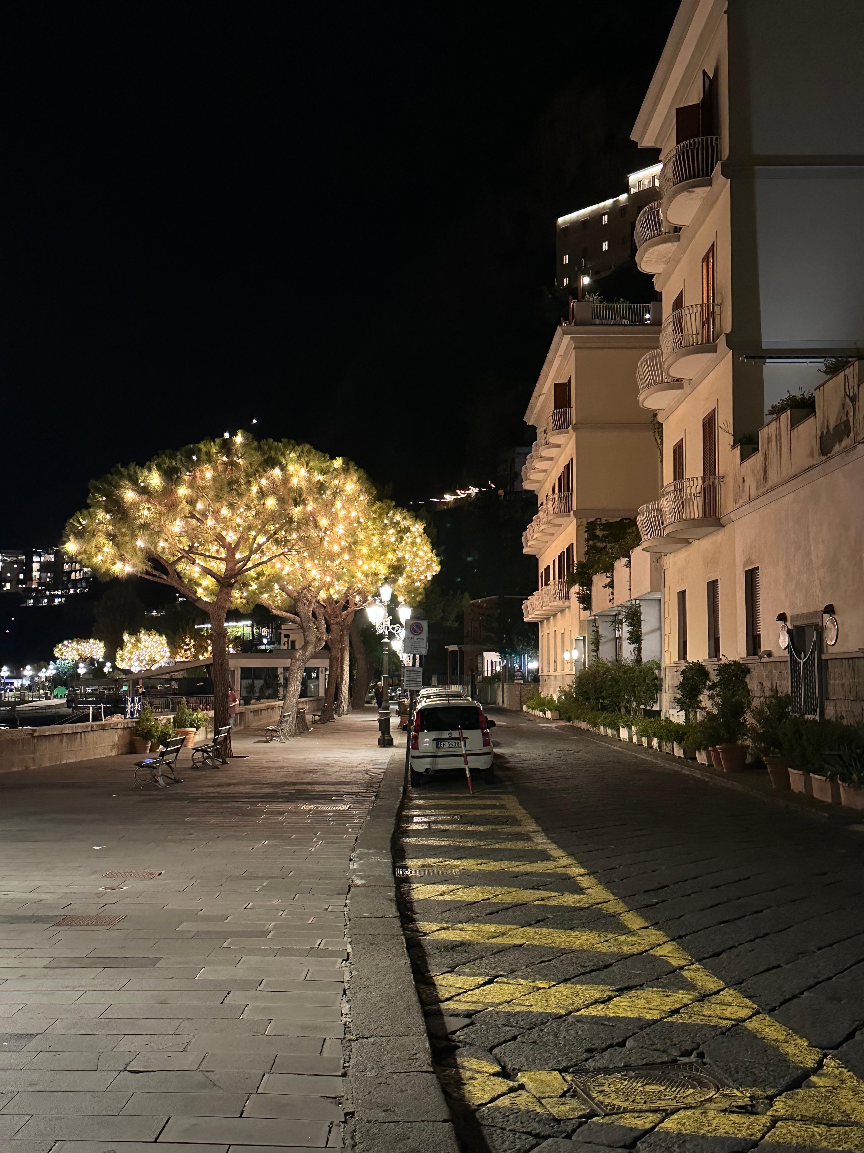 Hotel at night