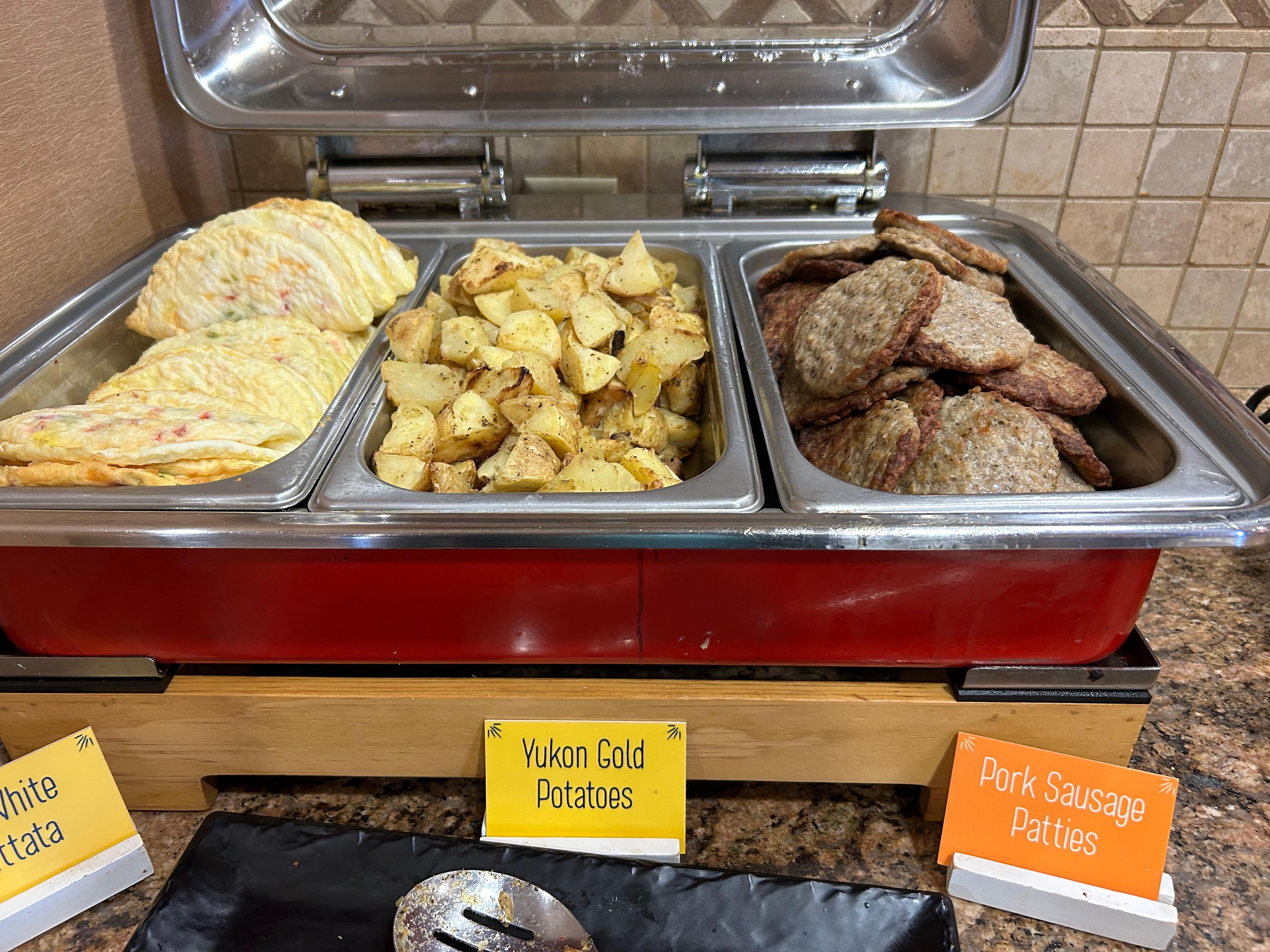 Hot breakfast 