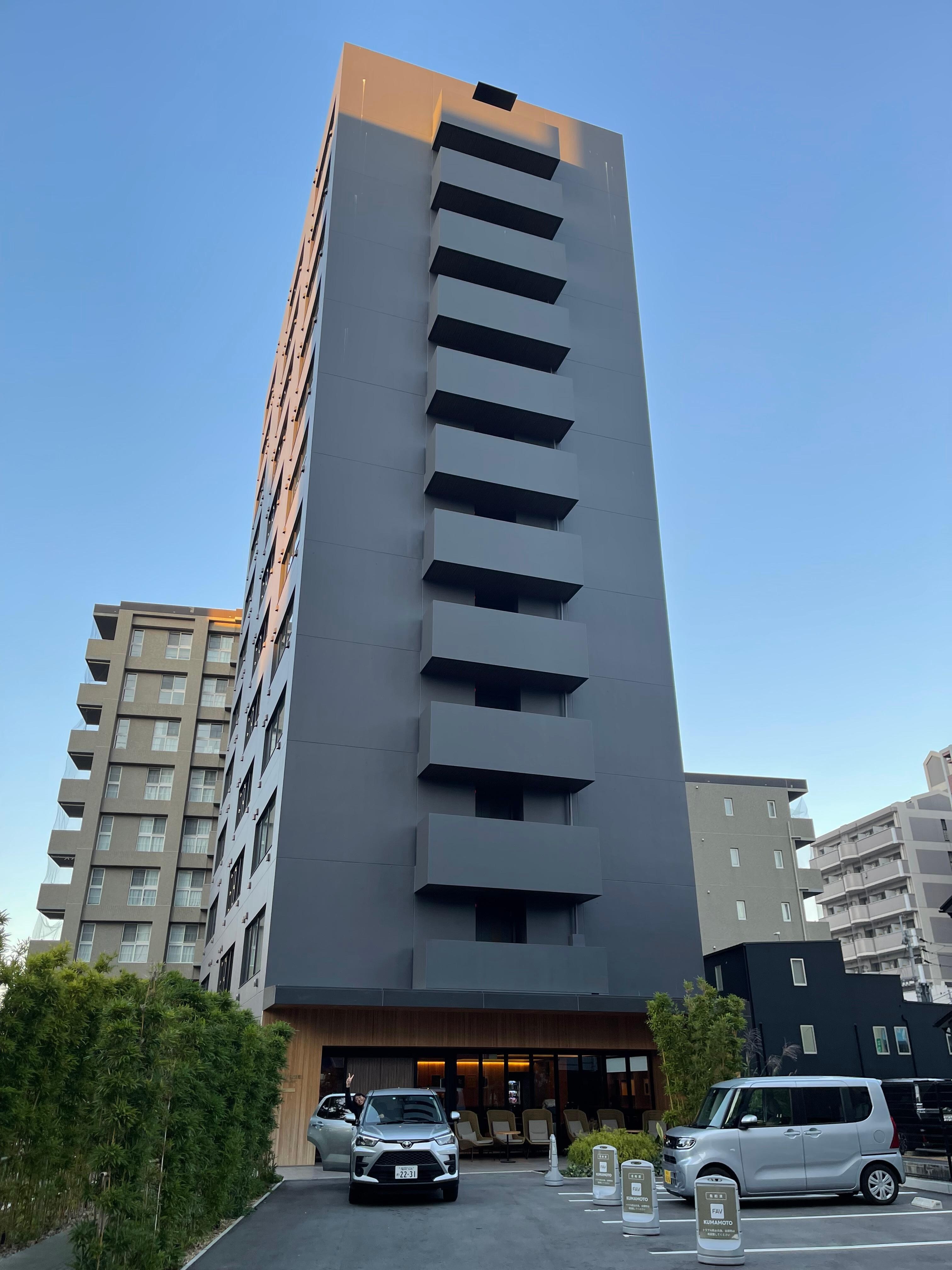 hotel front view