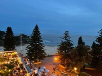 Blick von der Dachterrasse