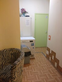 The remainder of the "kitchen" area.