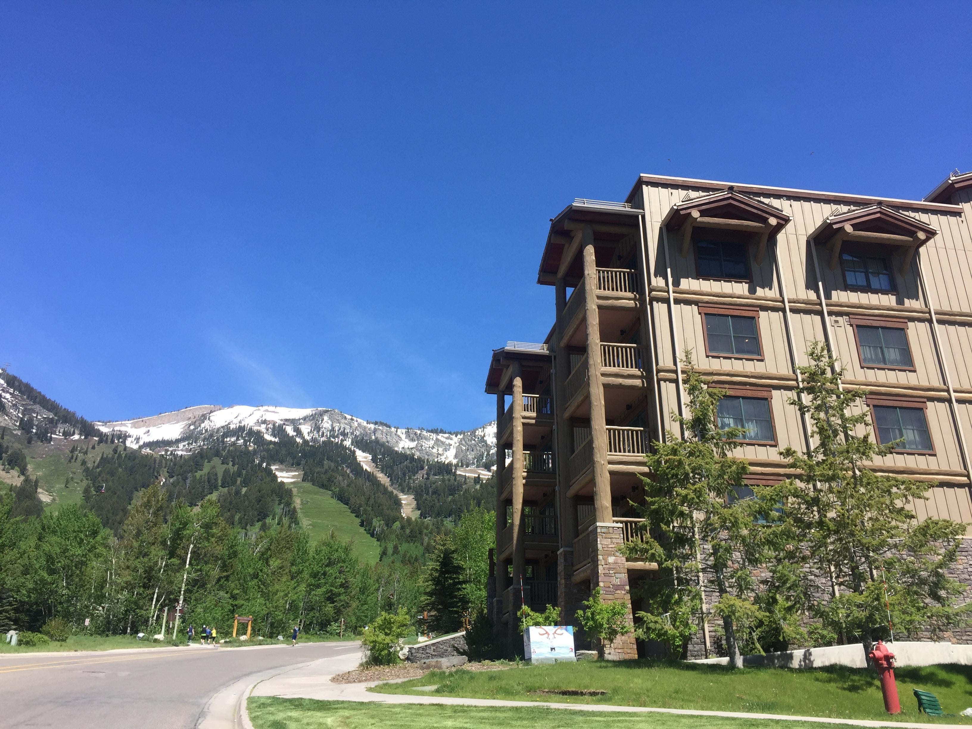 Near the mountain!
