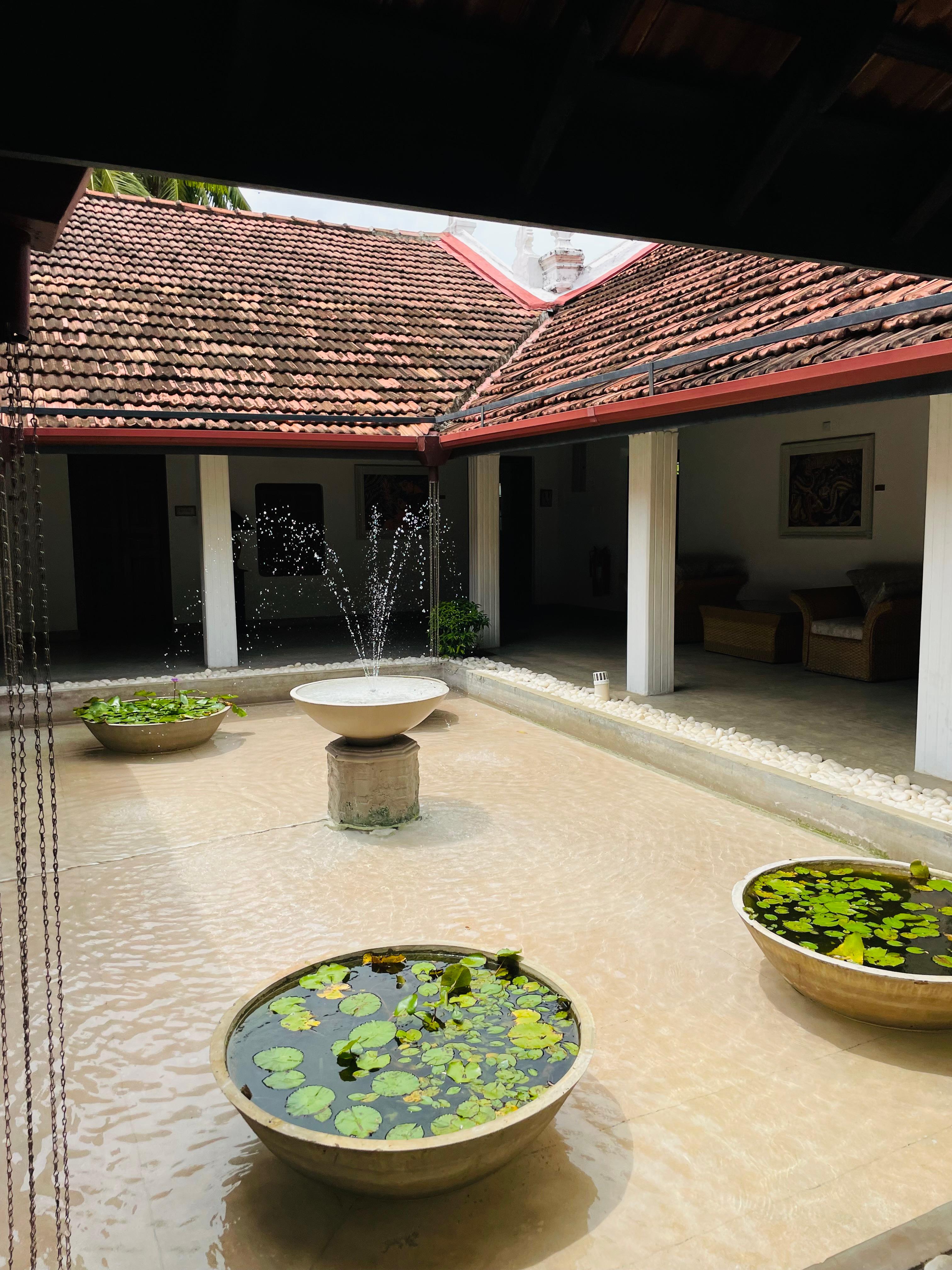 Main house courtyard 