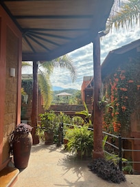 From entry of Hotel Casa San Pancho