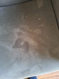 Large stain on sofa!