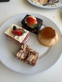 Sobremesas do almoço