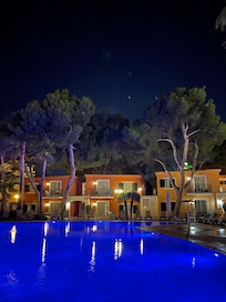 Vackert poolområde
