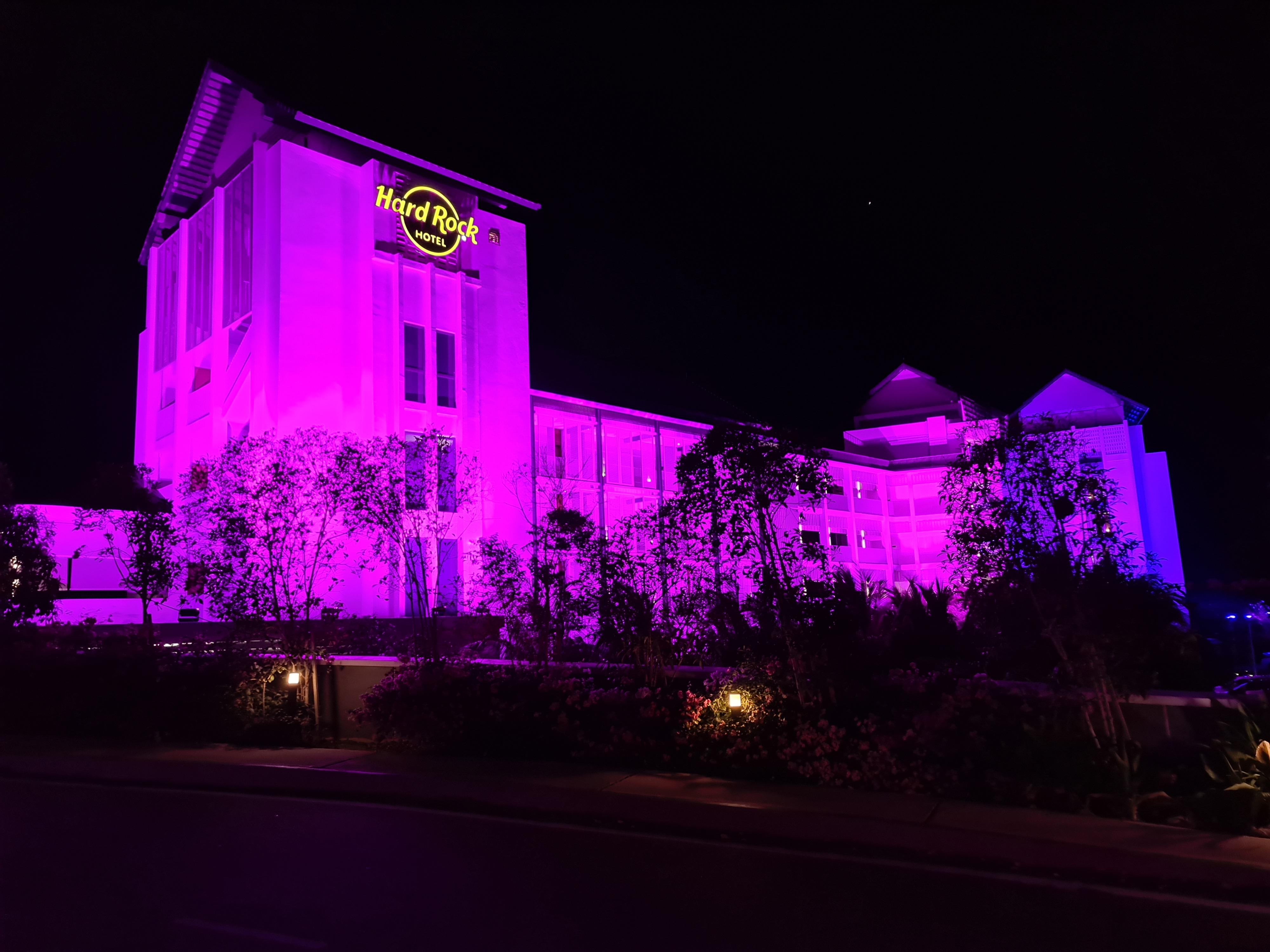 Hotel night view