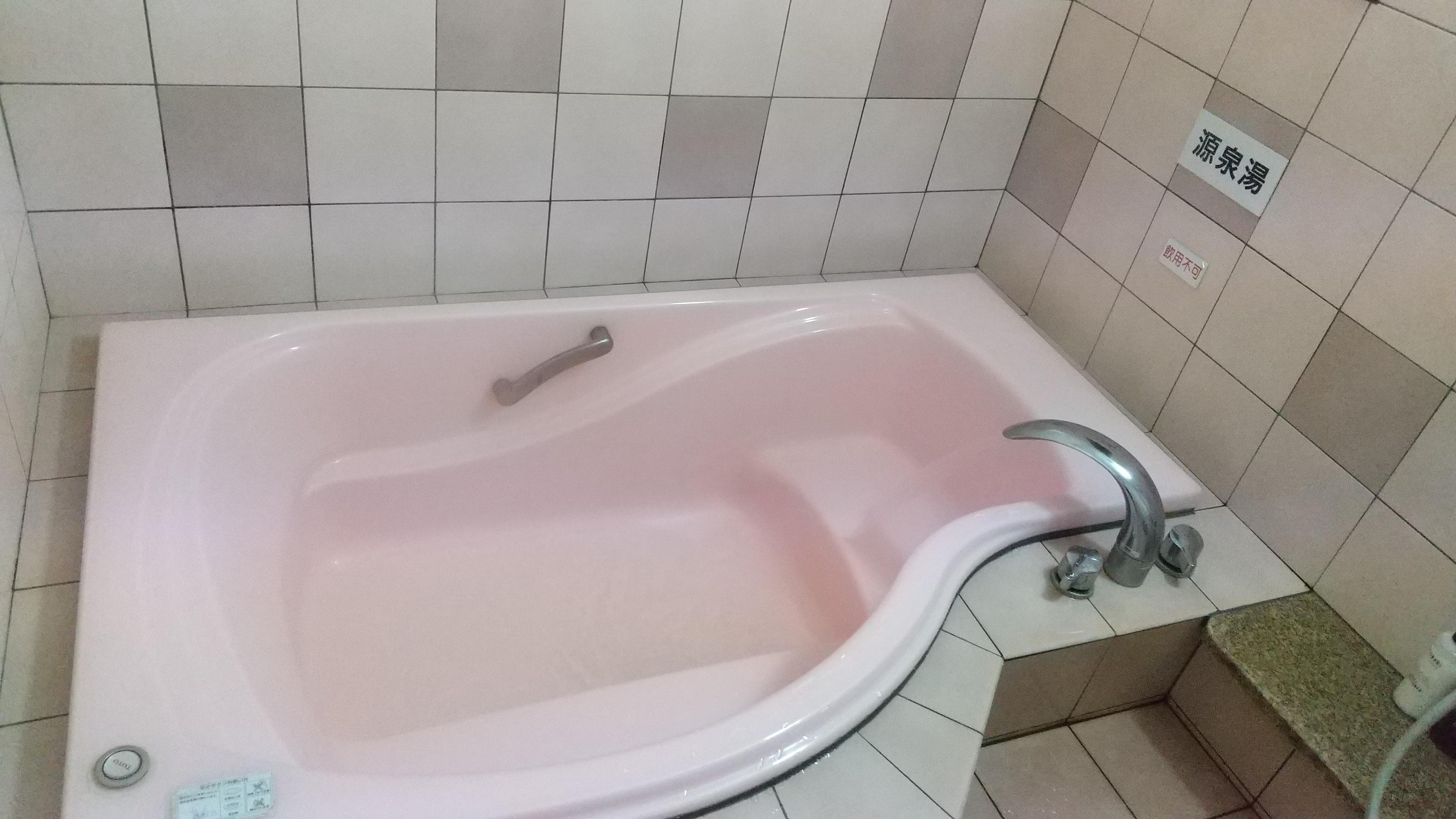部屋に付いている温泉