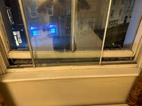 Bild des Fensters in meinem Zimmer