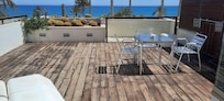 Our private terrace with spectacular view
