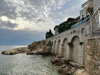 View from a nearby restaurant within walking distance of the hotel.