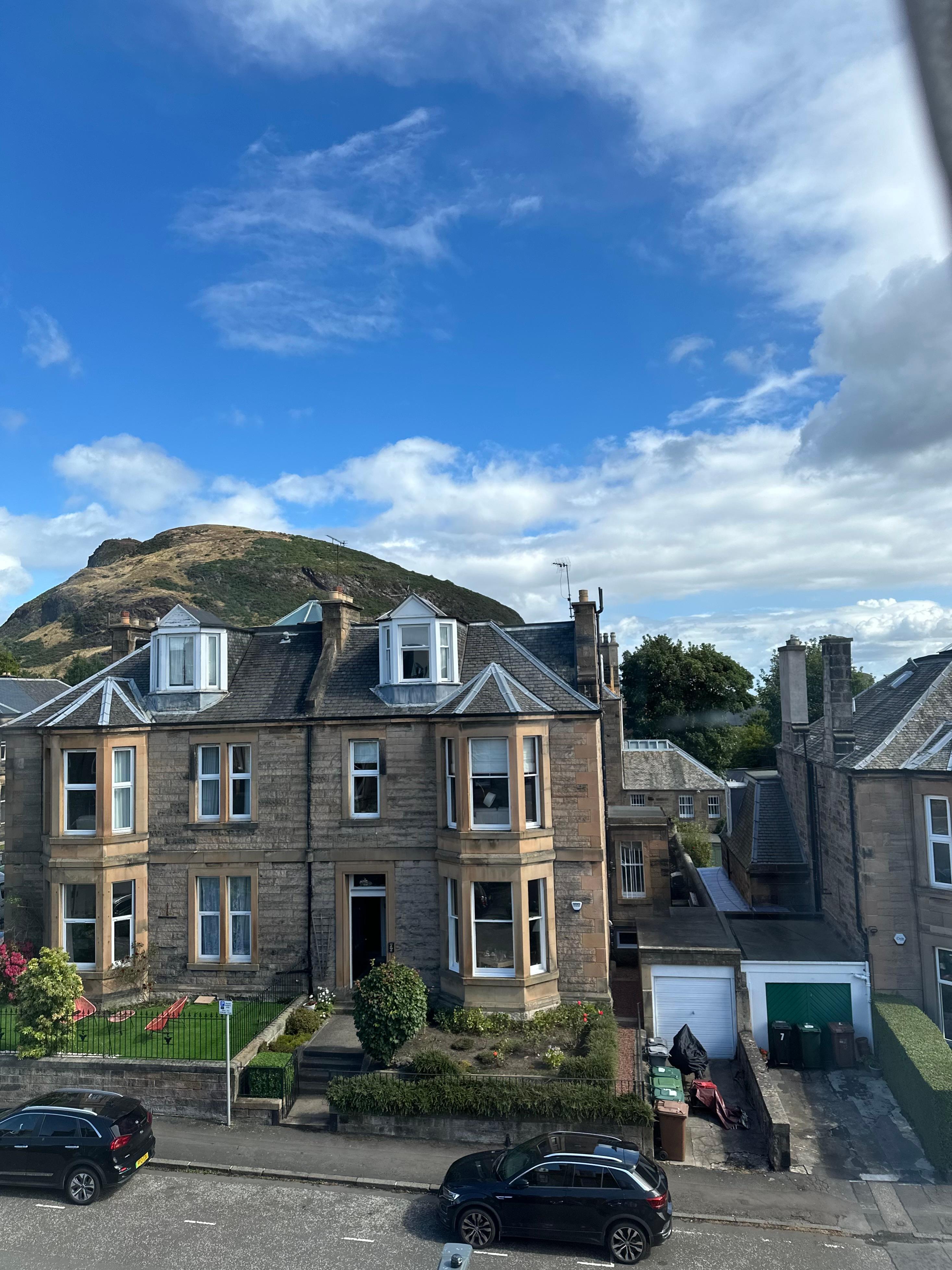 View from the room!