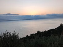 Blick vom Balkon