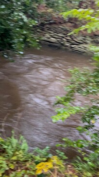 Outside my room very smoothing at night. A bit of our industrial Heritage, the Bridge Hotel has a great deal of history, which gas been very well incorporated into the Hotel.