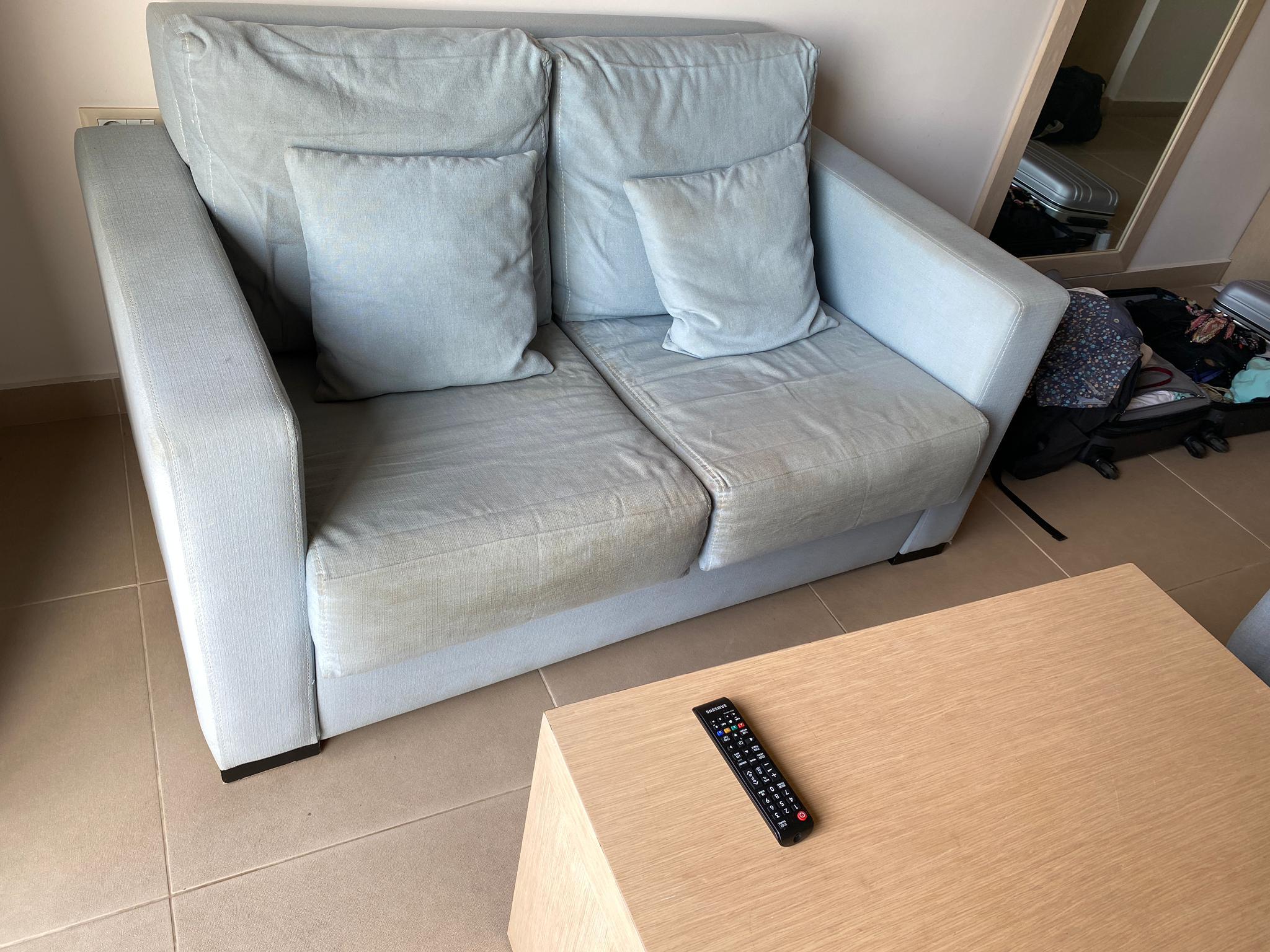 Couch in room