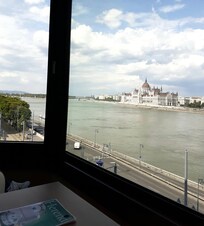 Vue de notre chambre