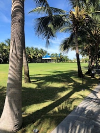 Walk towards the beach