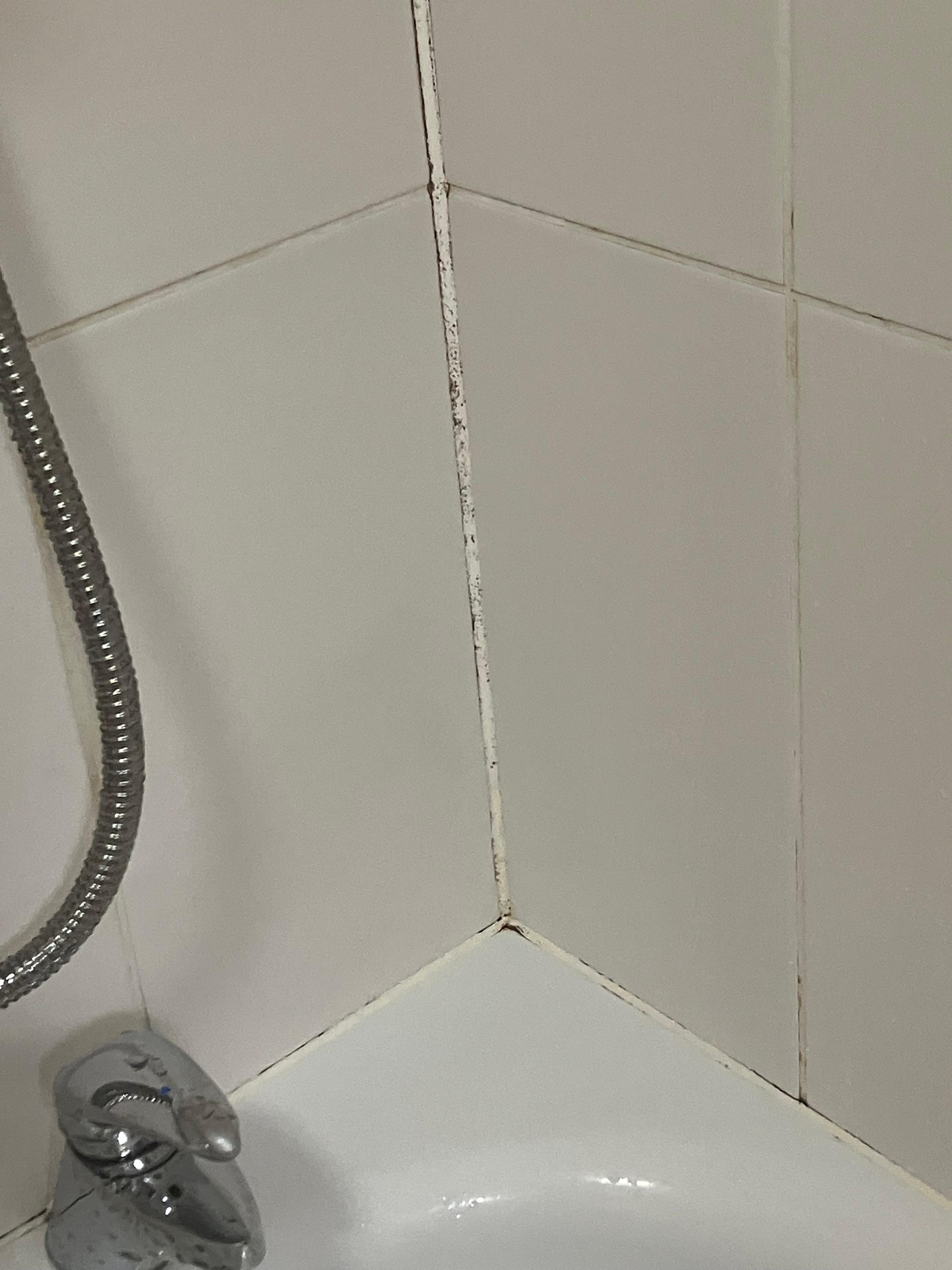 dirty grout