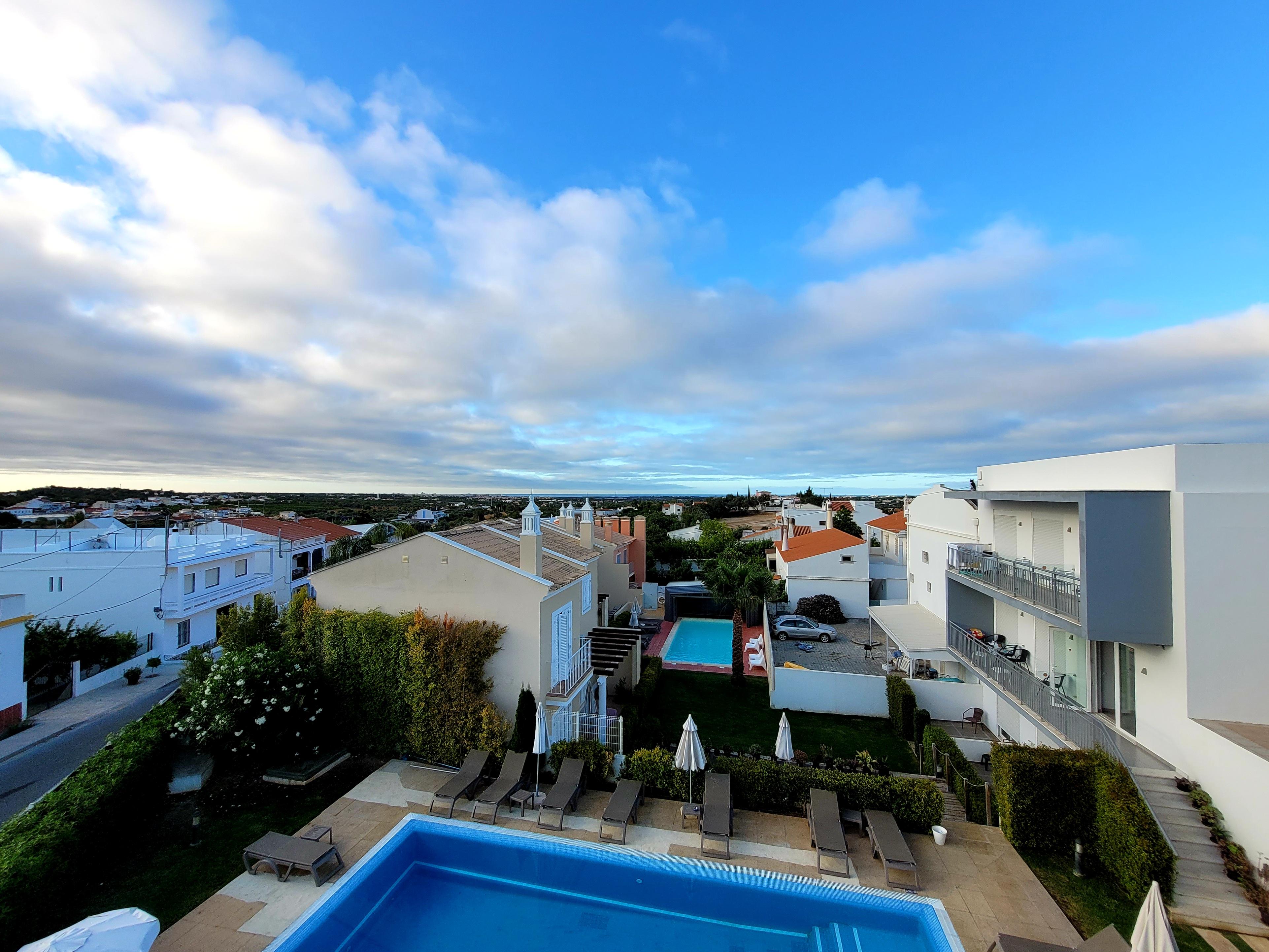 View from terrace 