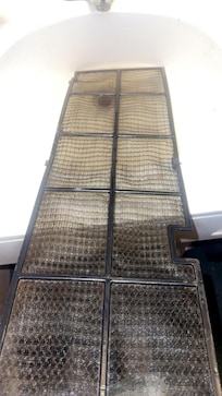 Air filter post clean