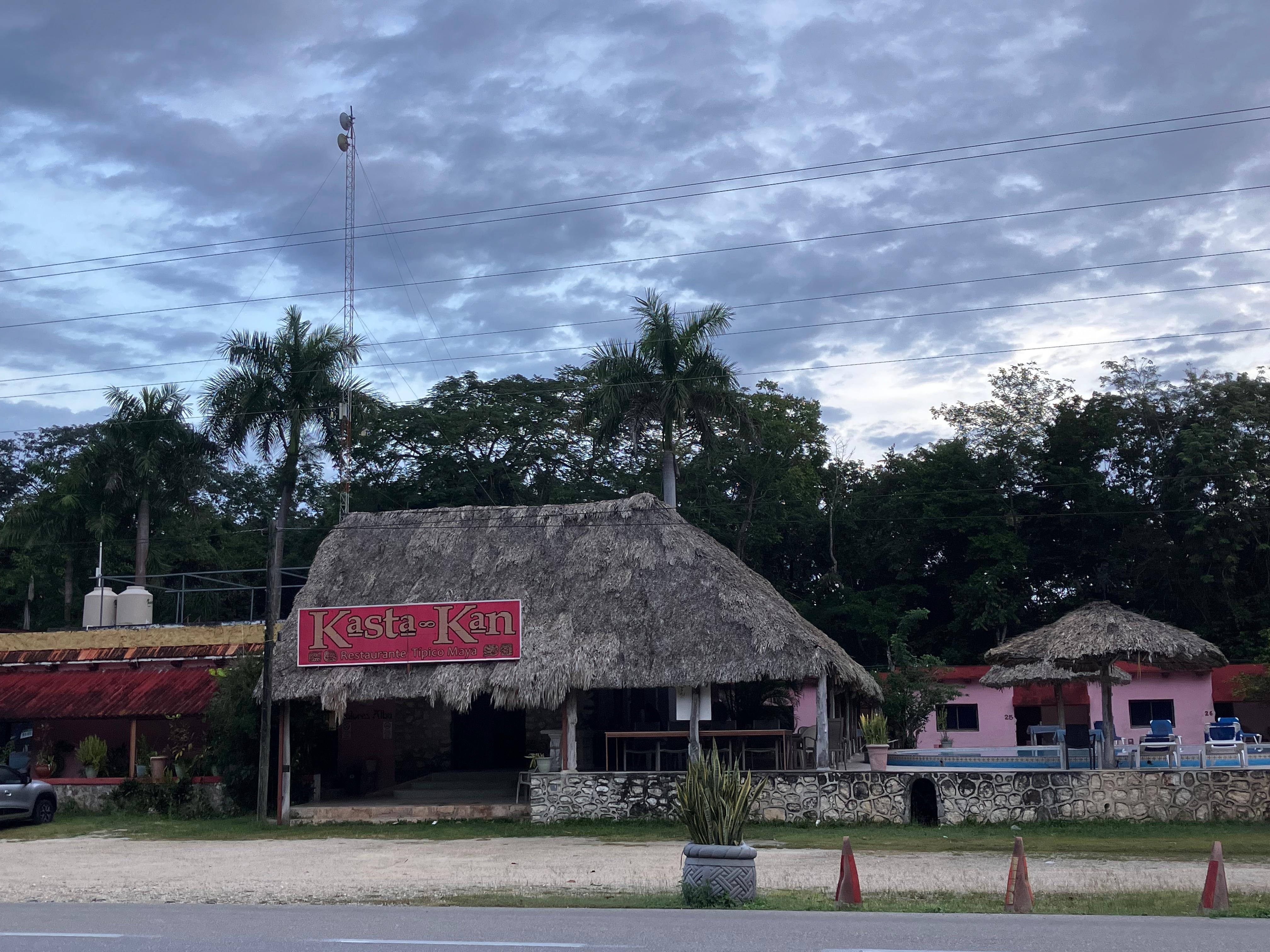 The restaurant area of the hotel