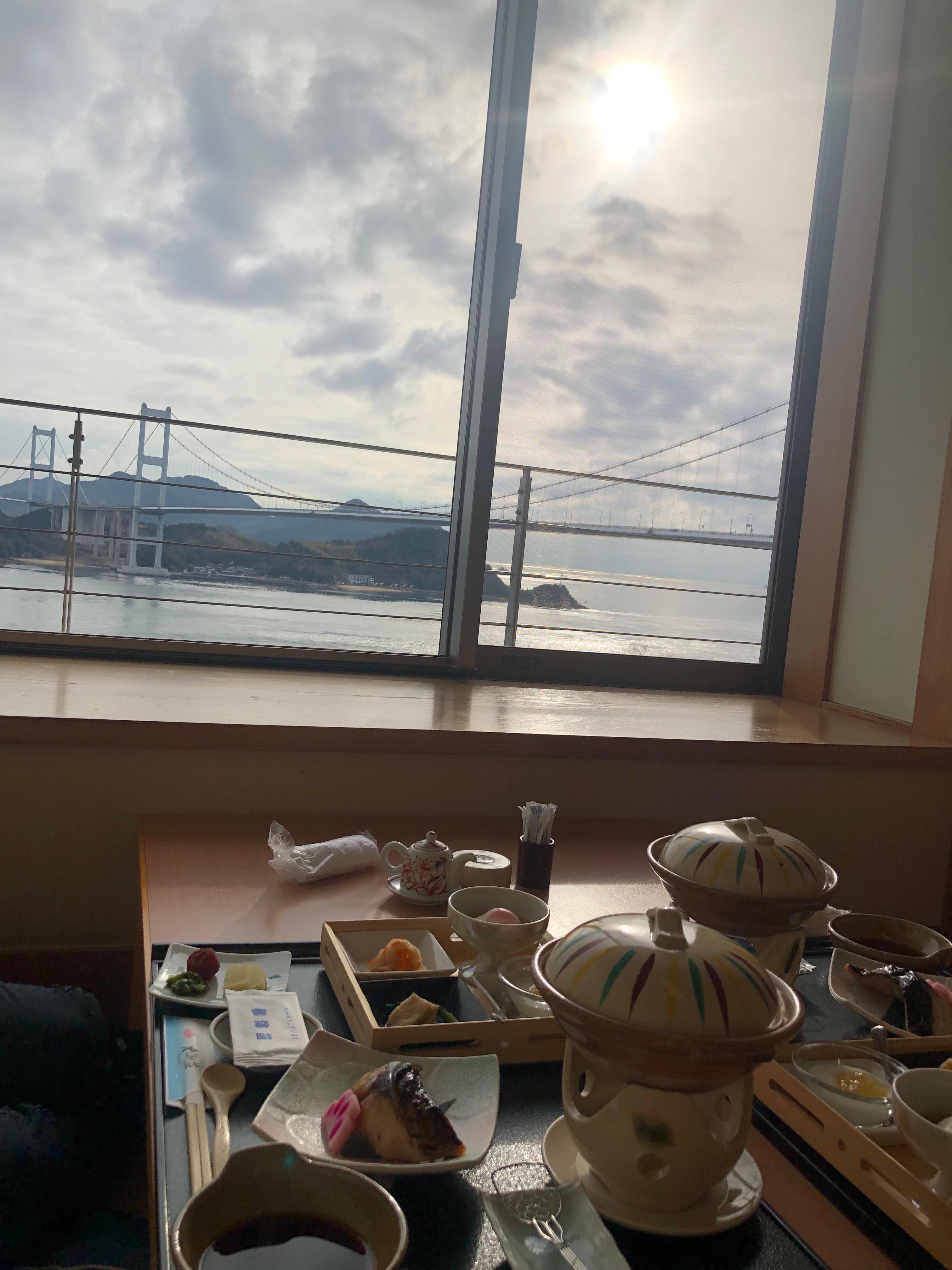 朝食からの眺め