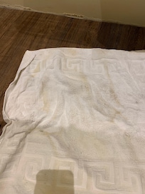Fake tan and hair rag