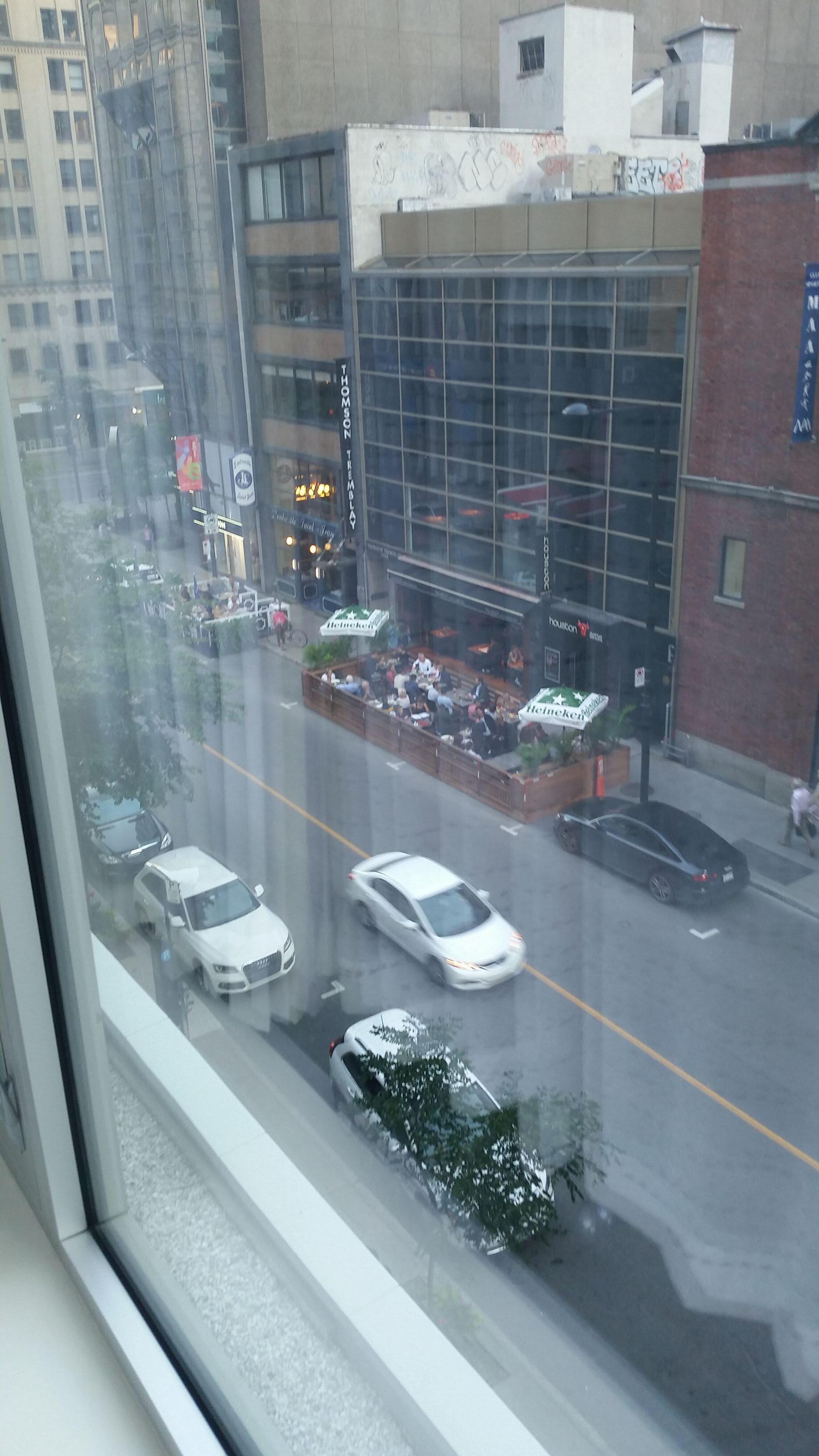 Street view from 5th floor.