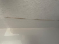 Ceiling paper in lounge