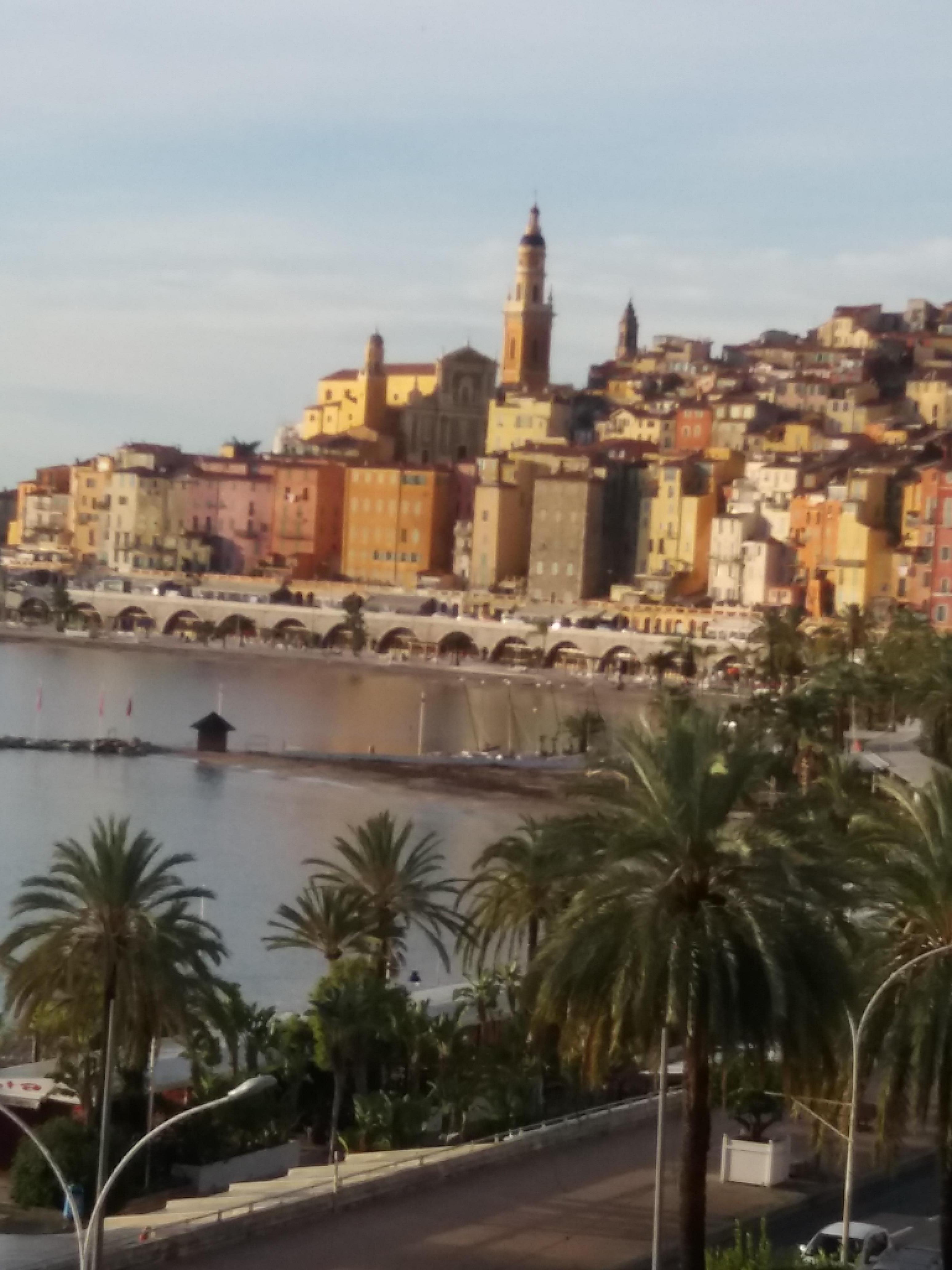 Foto scattata dal balcone dell'hotel Napoleon