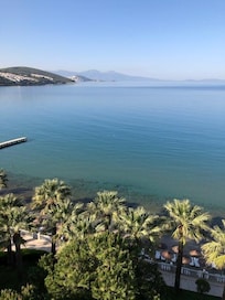 Aussicht vom Balkon