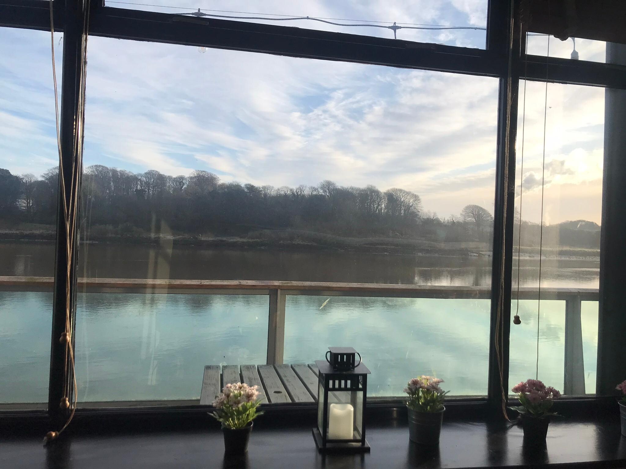 Vista do café da manhã