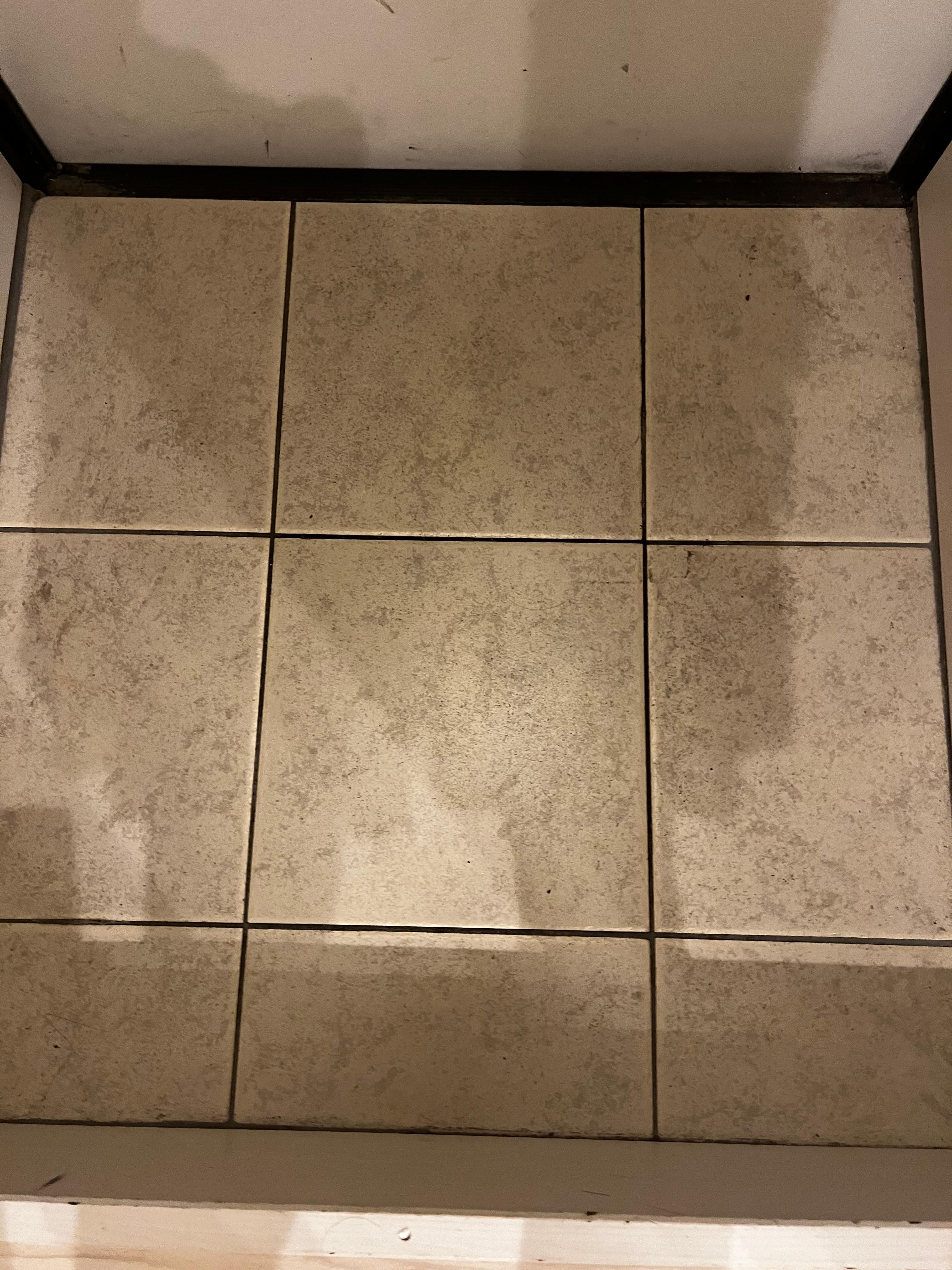 Dirty floor and sticky 