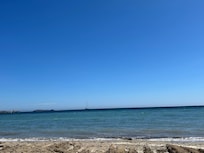 From the beach by the hotel