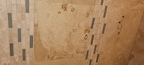 Maybe dirty tile? Can't tell.
