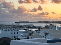Vue depuis notre balcon