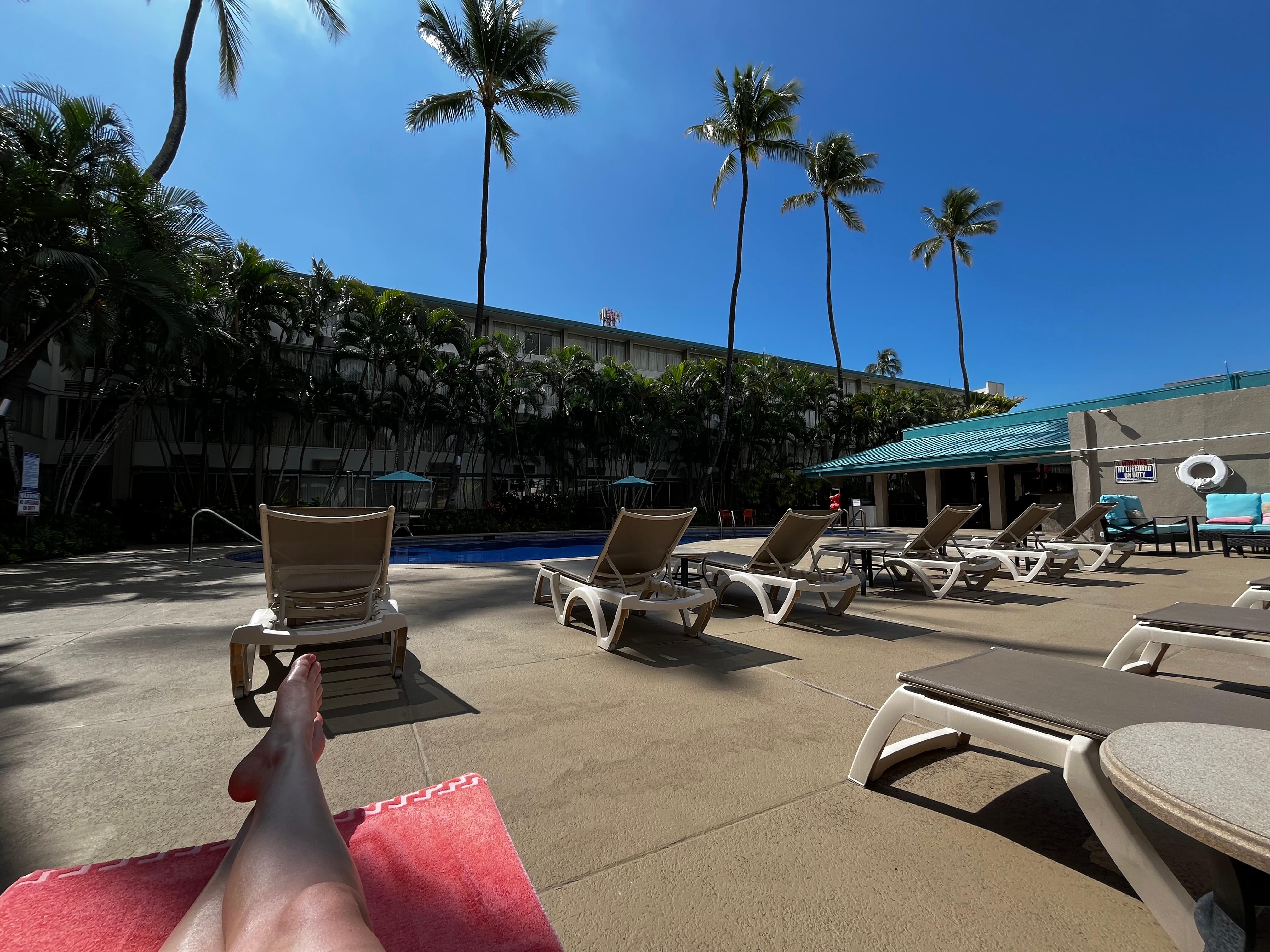Pool area