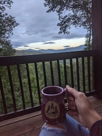 Perfect spot for morning devotion.