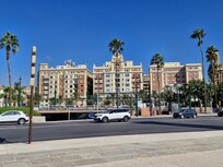 Flotte bygninger i havnen