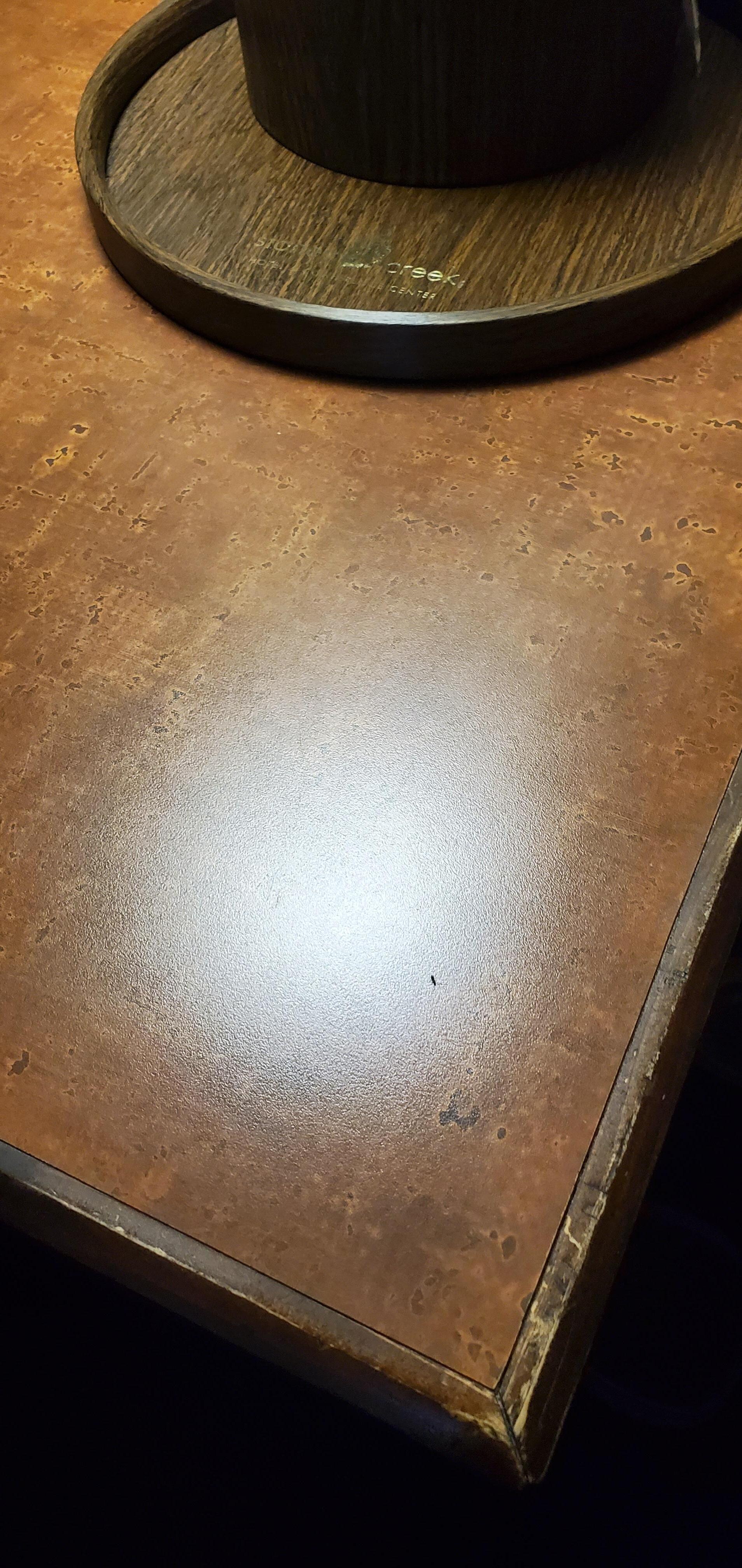You can see another ant on the bottom right of the glare crawling around.