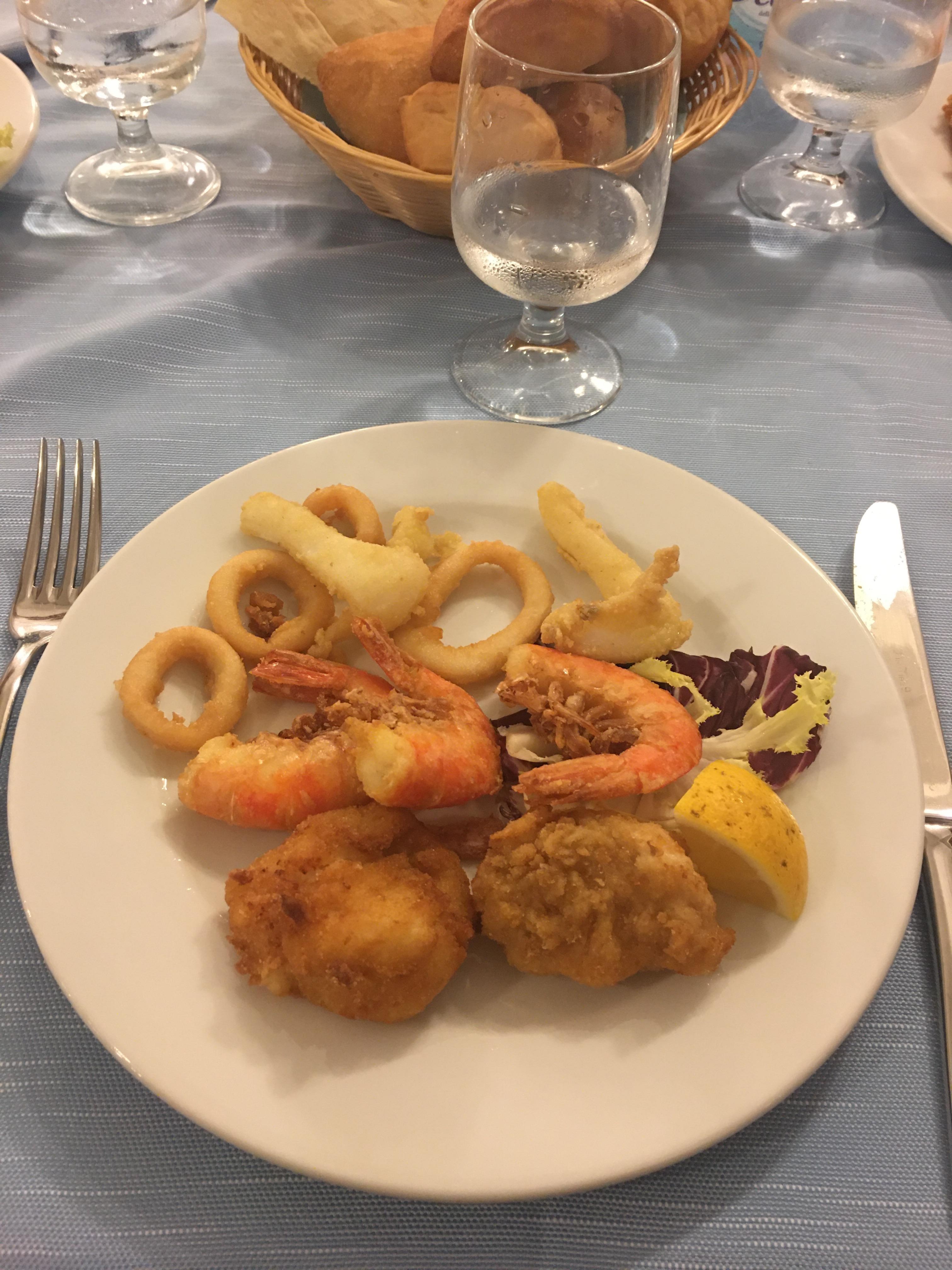 Fritto misto di mare 